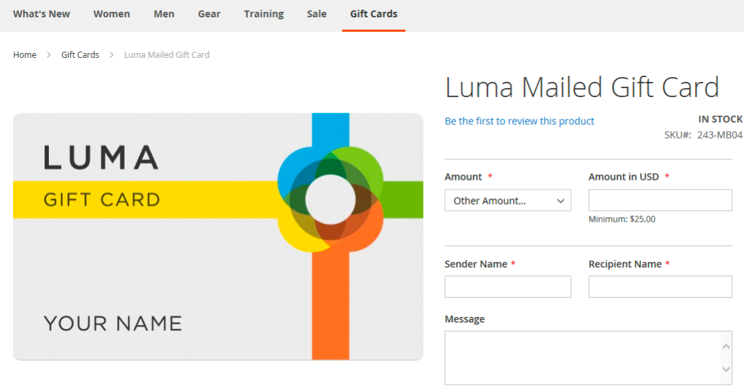 1.giftcard Gift-card