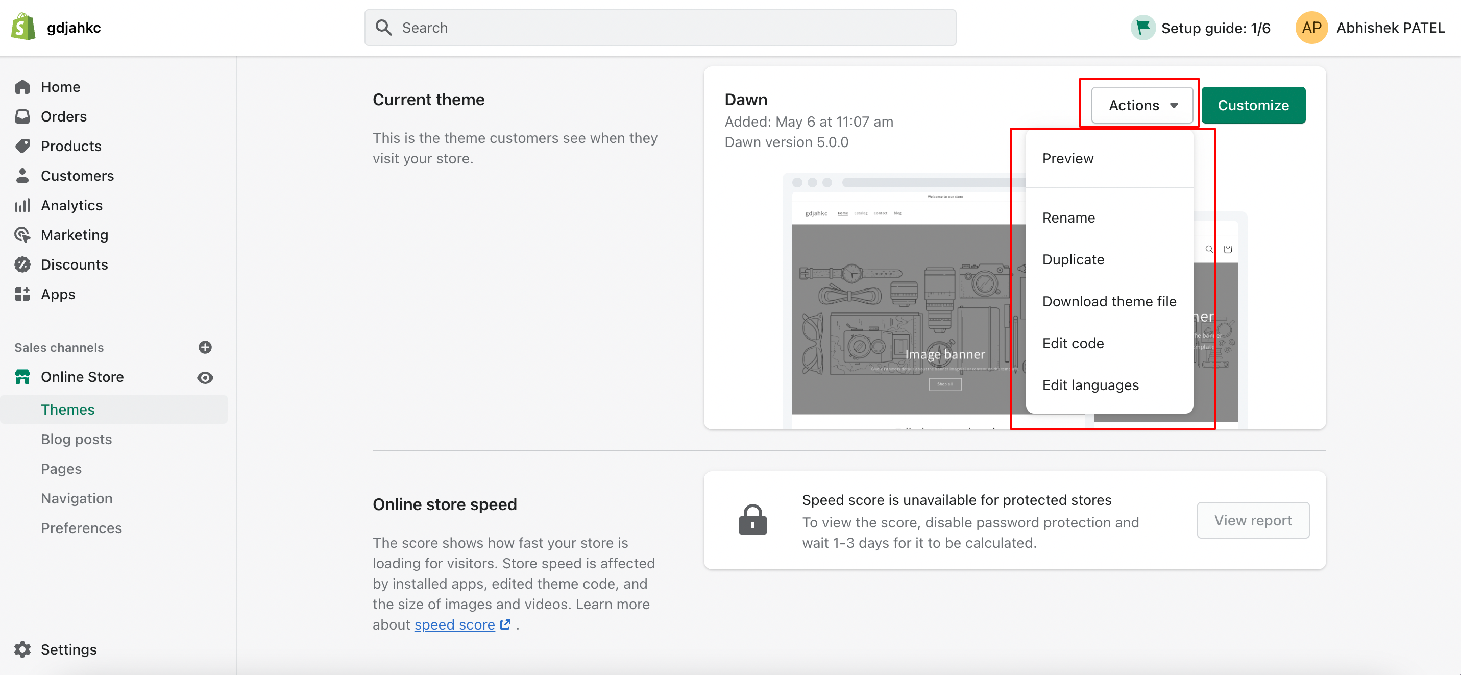 Shopify_theme_customization