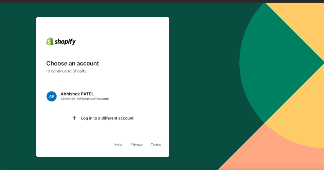Admin-Login-Shopify