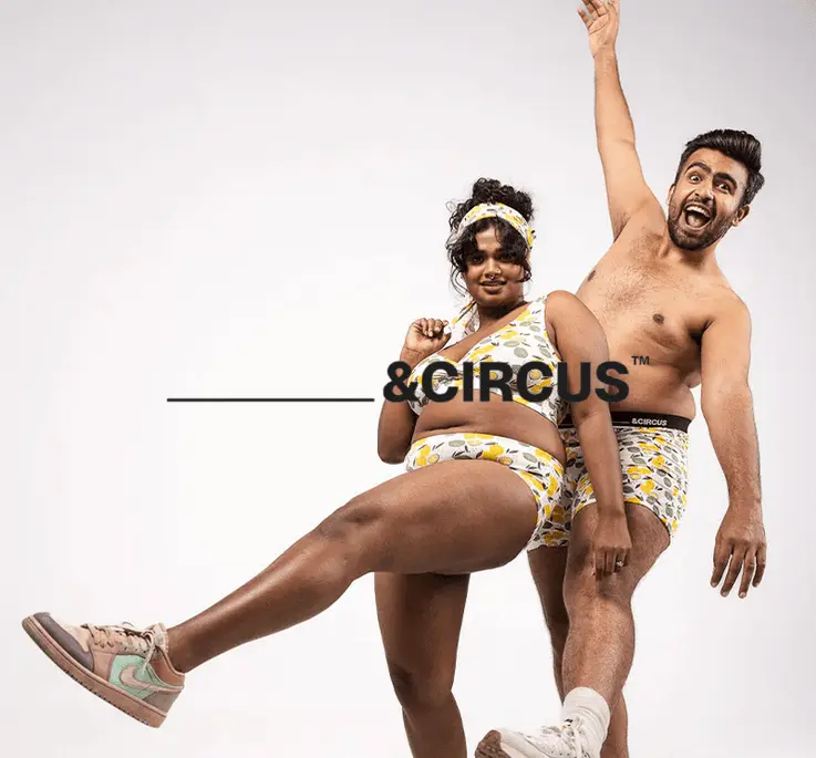 &Circus – Specializing In Women & Men Under Garments – D2C India