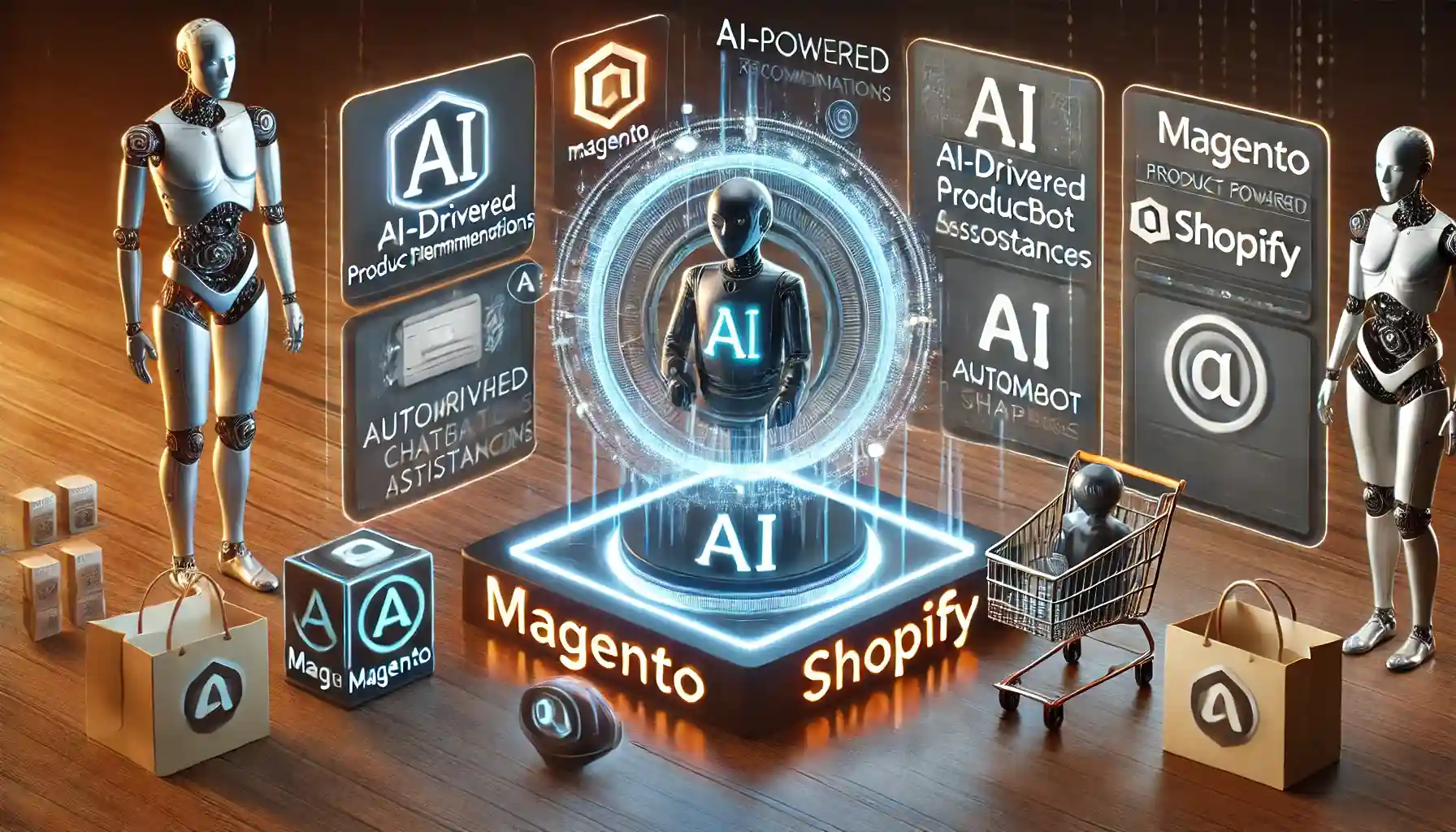 How Magento and Shopify eCommerce Stores Can Leverage AI